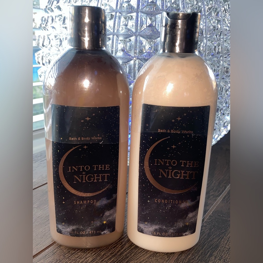 Bath & Body Works INTO THE NIGHT Shampoo & Conditioner